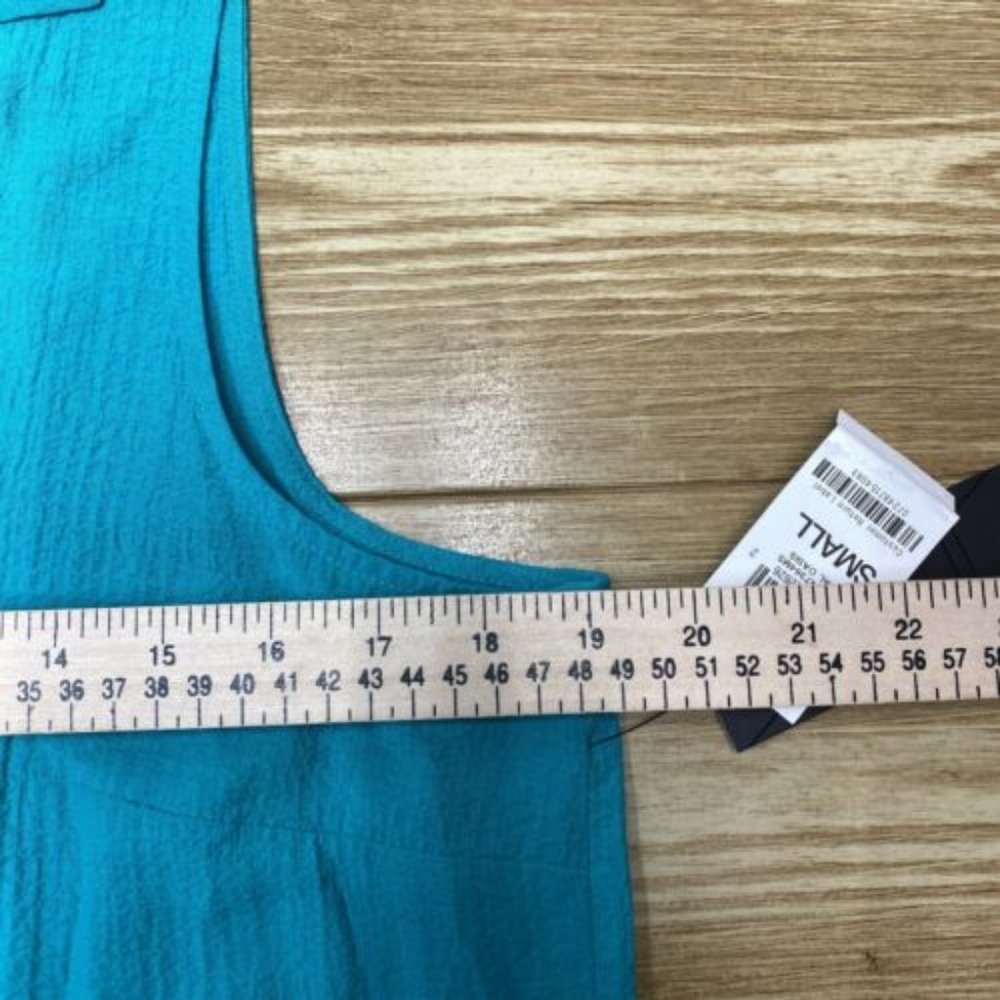 Alfani Womens Blouse V-Neck Size S Collared Sleeveless Breathable Top NWT - Picture 13 of 15